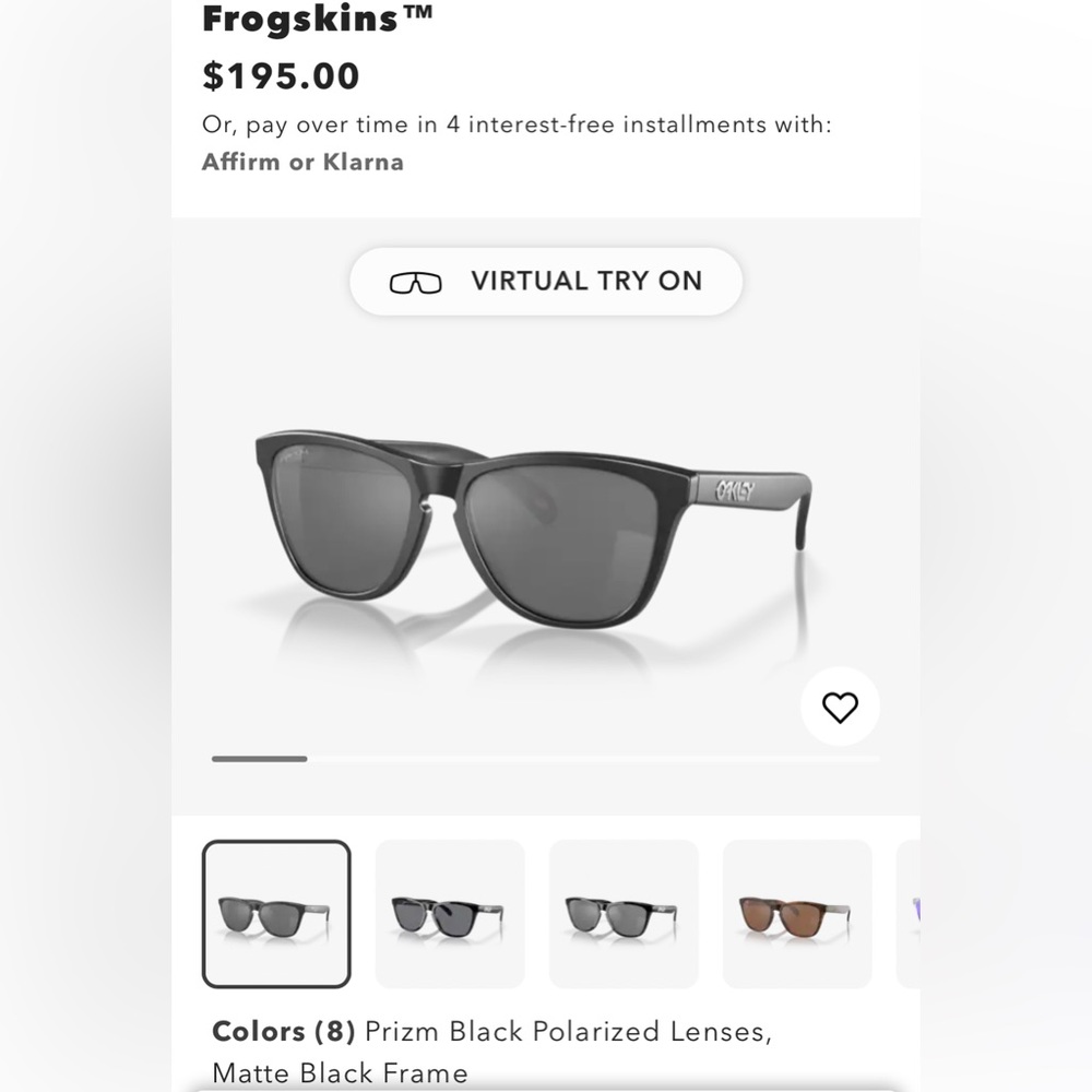 Oakley Frogskins Sunglasses